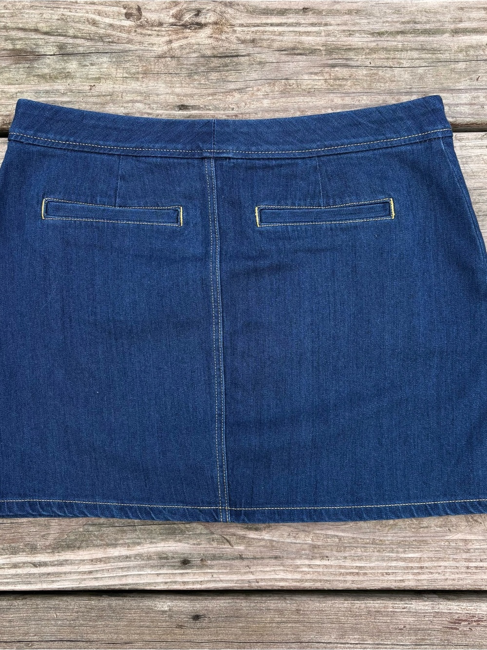 NWT LILLY PULITZER Colette Stretch Denim Skirt - Picture 3 of 5